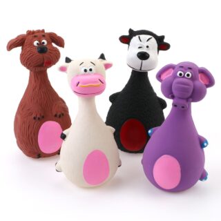 Quality Latex Animal Chew & Squeaky Toy