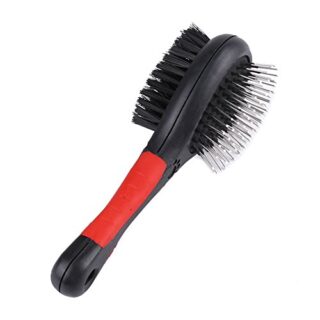 Double Sided Pin & Bristle Brush Large