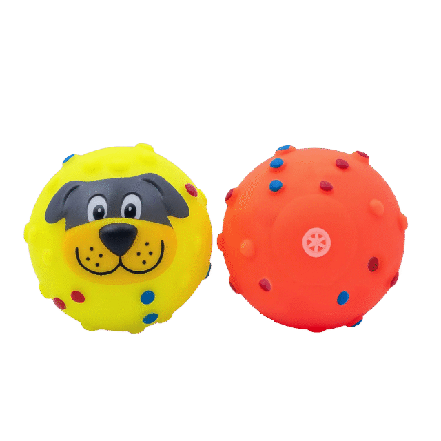 Face Ball Squeaky Toy - Image 2