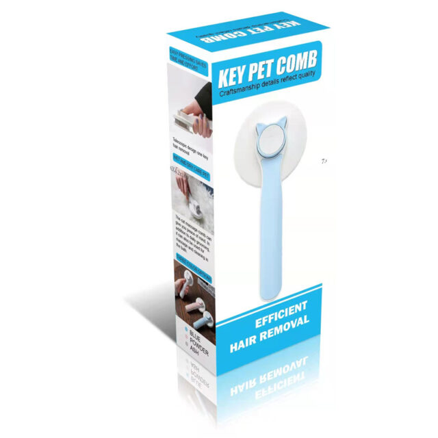 Pet Self Cleaning Slicker - Cat Design - Image 5