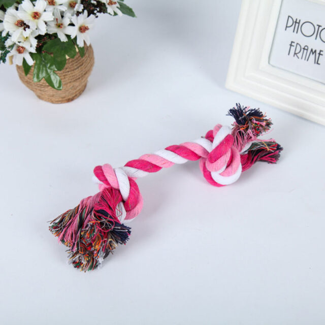 Colorful Rope Double Knot Toy - Image 3