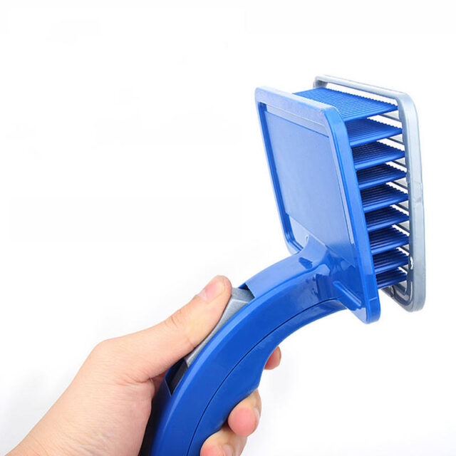 Pet Rectangle Self Cleaning Brush - Image 6